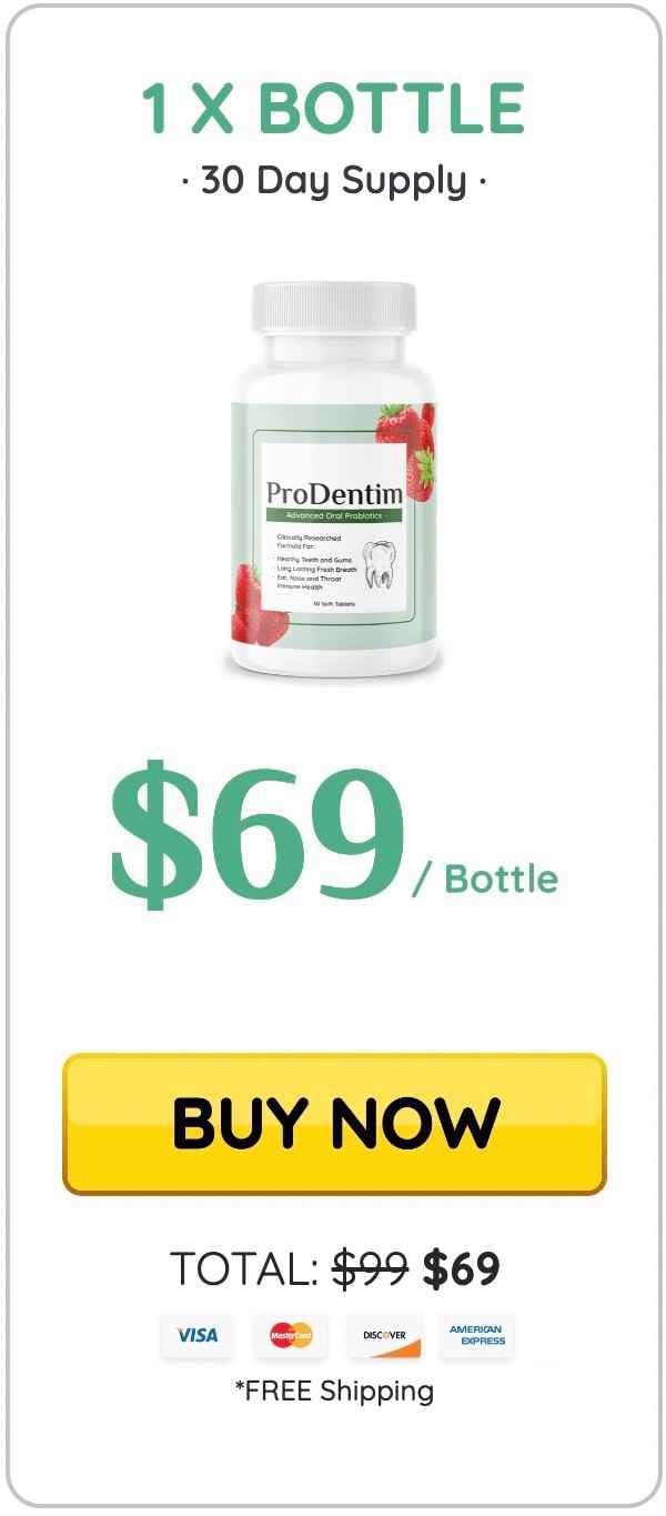 ProDentim1 bottle